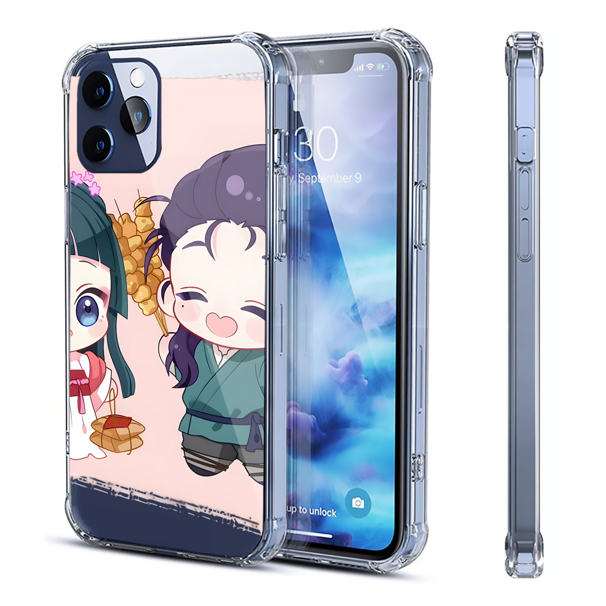 （画像用） 薬屋のひとりごと The Apothecary Diaries 【iPhone 12シリーズ対応】透明スマホケース（クリアソフトケース）